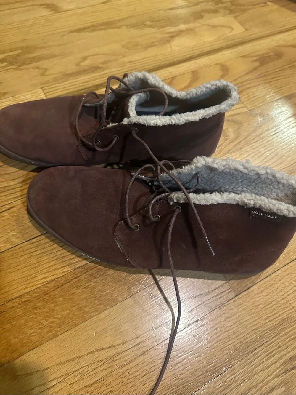 Cole Haan offers shearling secure